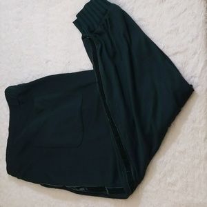 Joe Fresh| NWT Green Joggers With Velvet Striped Sides And Drawstring